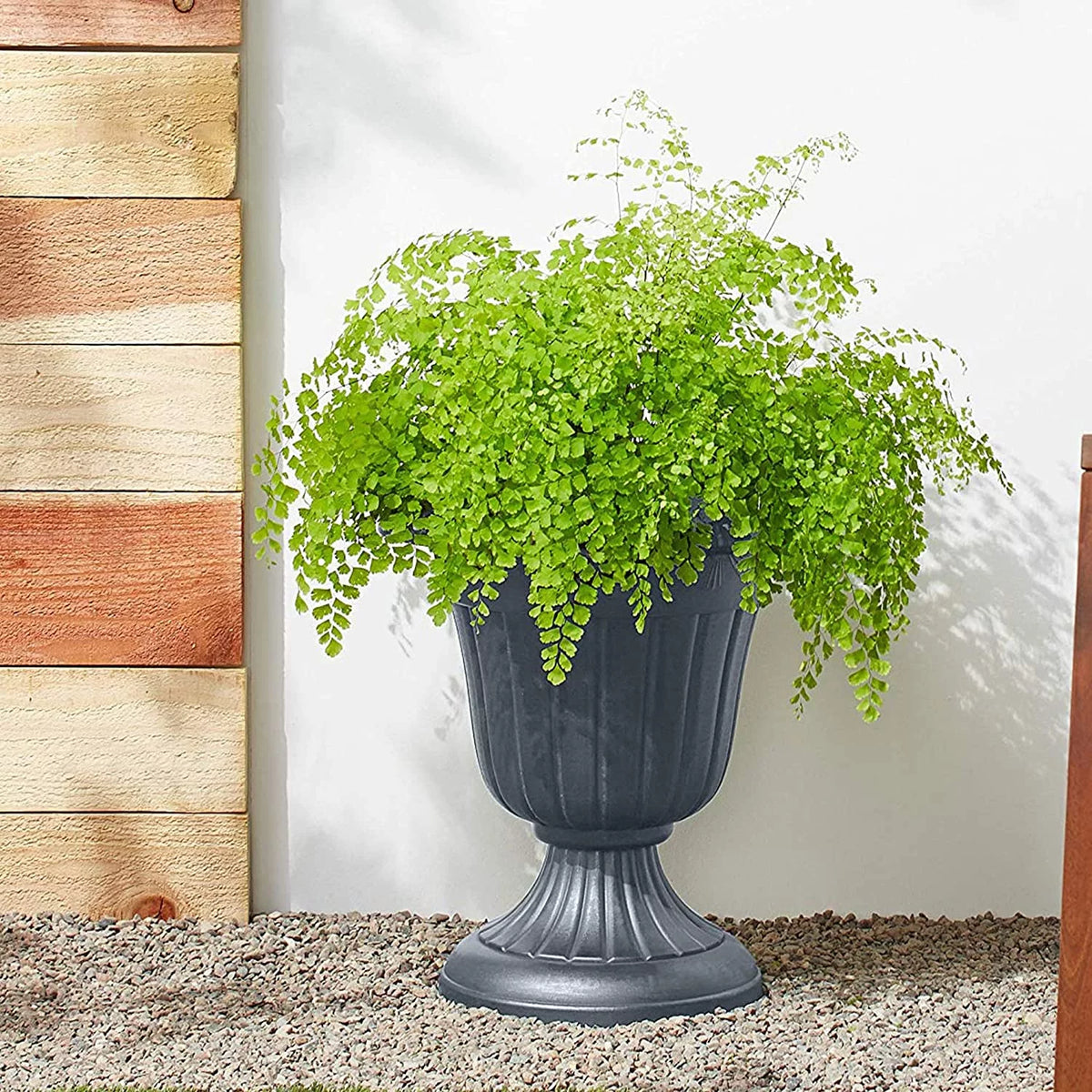10x12" Traditional Plastic Urn Planter A1521