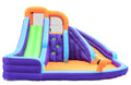 Double Slide Inflatable Water Park with Climbing Wall & Water Cannon G514775