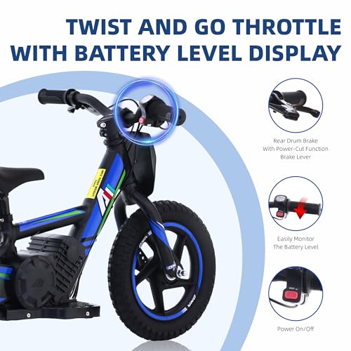 Lightweight Electric Dirt Bike for Kids F88252
