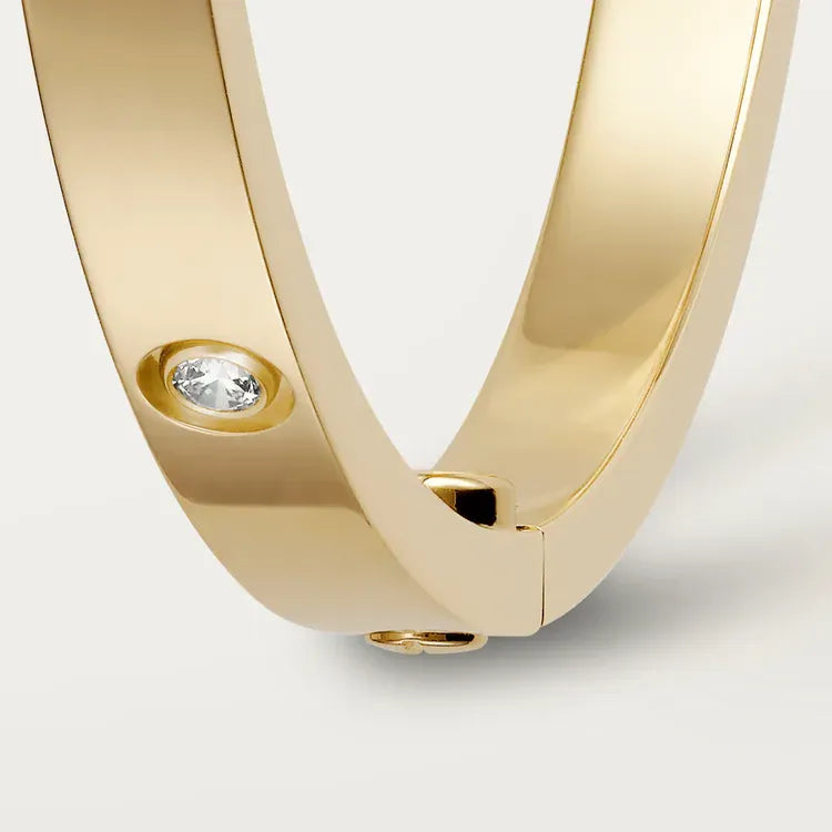 Bracelet with 10 Diamonds W5888