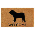 Bull Dog Doormat 2' x 3' Natural/Black X17279