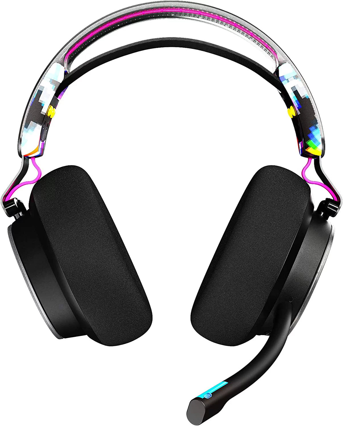 Black Wired/Wireless over-Ear Gaming Headset W340499