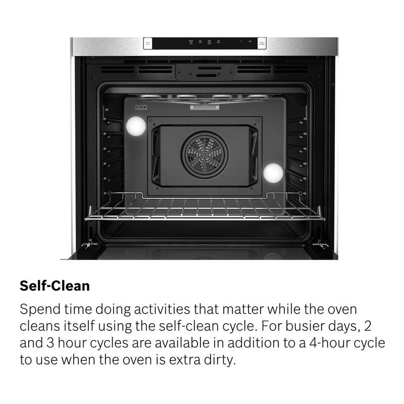 27 in Double Electric Wall Oven with Convection Self Cleaning Stainless Steel A2750