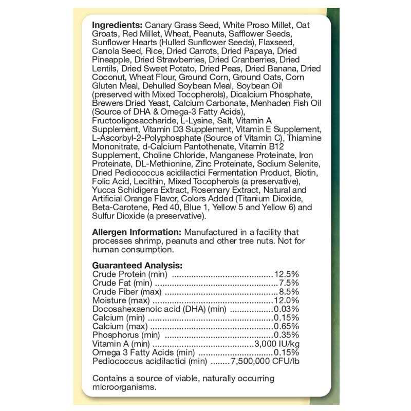 Parakeet Food B5075