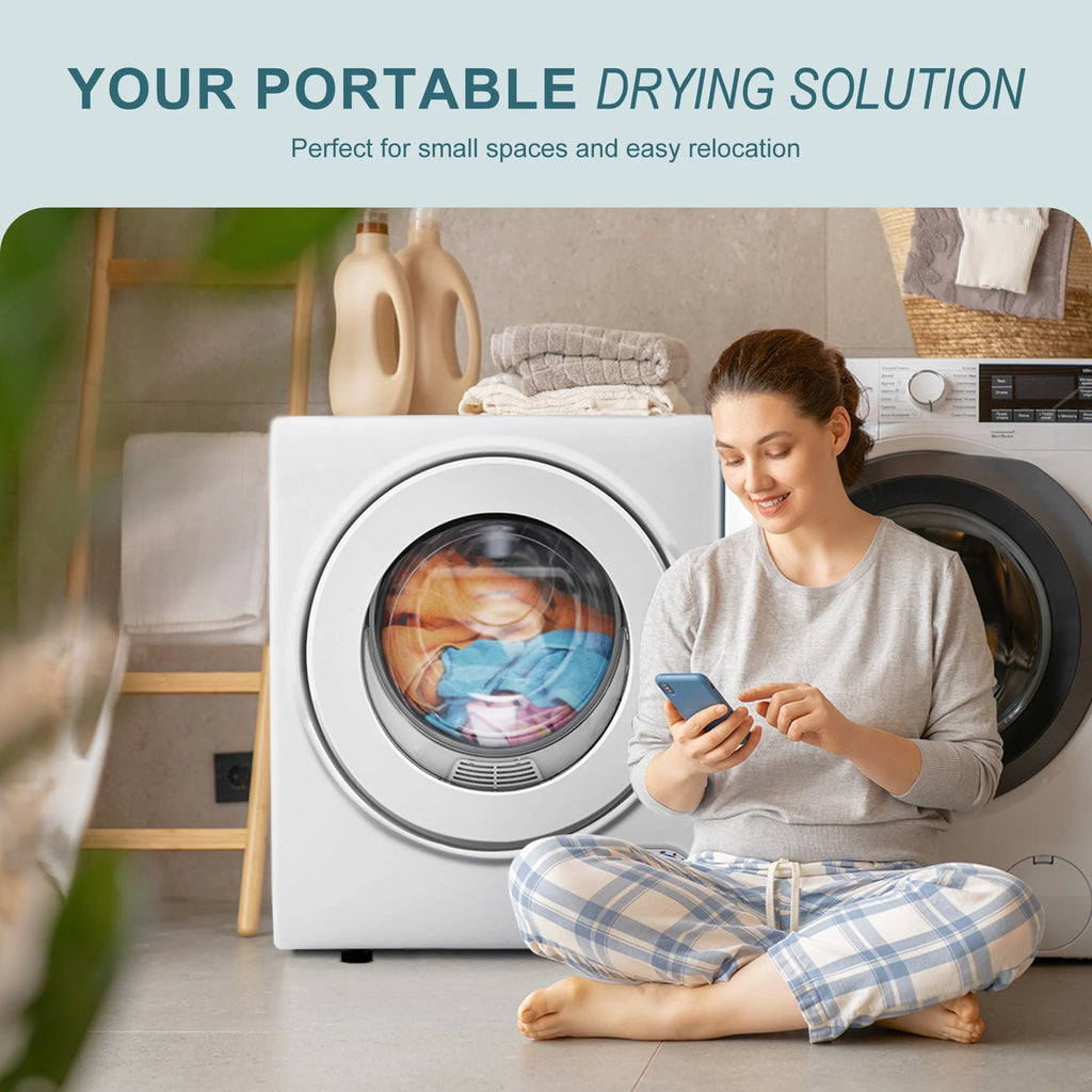 1.6 Cu. ft. Portable Electric Clothes Dryer E70966