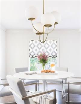 4 Light Chandelier V916