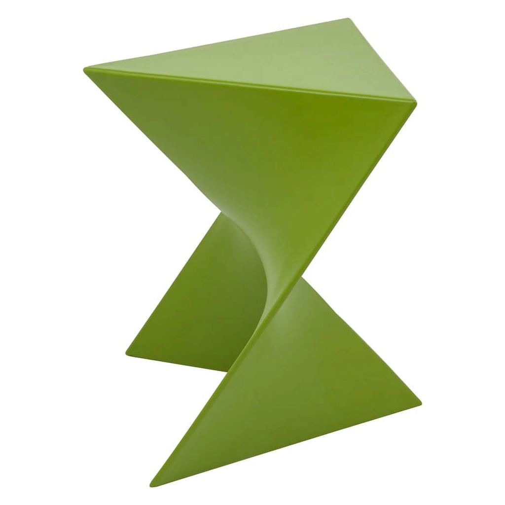 Green Plastic End Table Set of 2 B692589