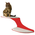 Red Left Facing Cat Shelf Z1963