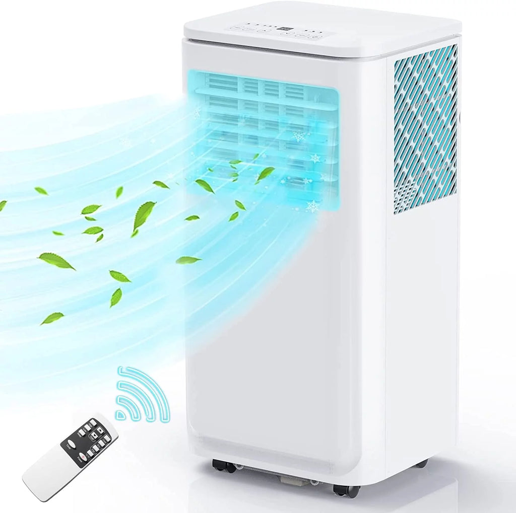 8000 BTU Portable Air Conditioner with Dehumidifier and Fan A84041