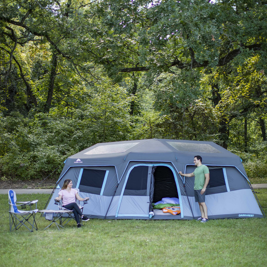 20' x 10' Dark Rest Instant Cabin Tent, Sleeps 12 W1355