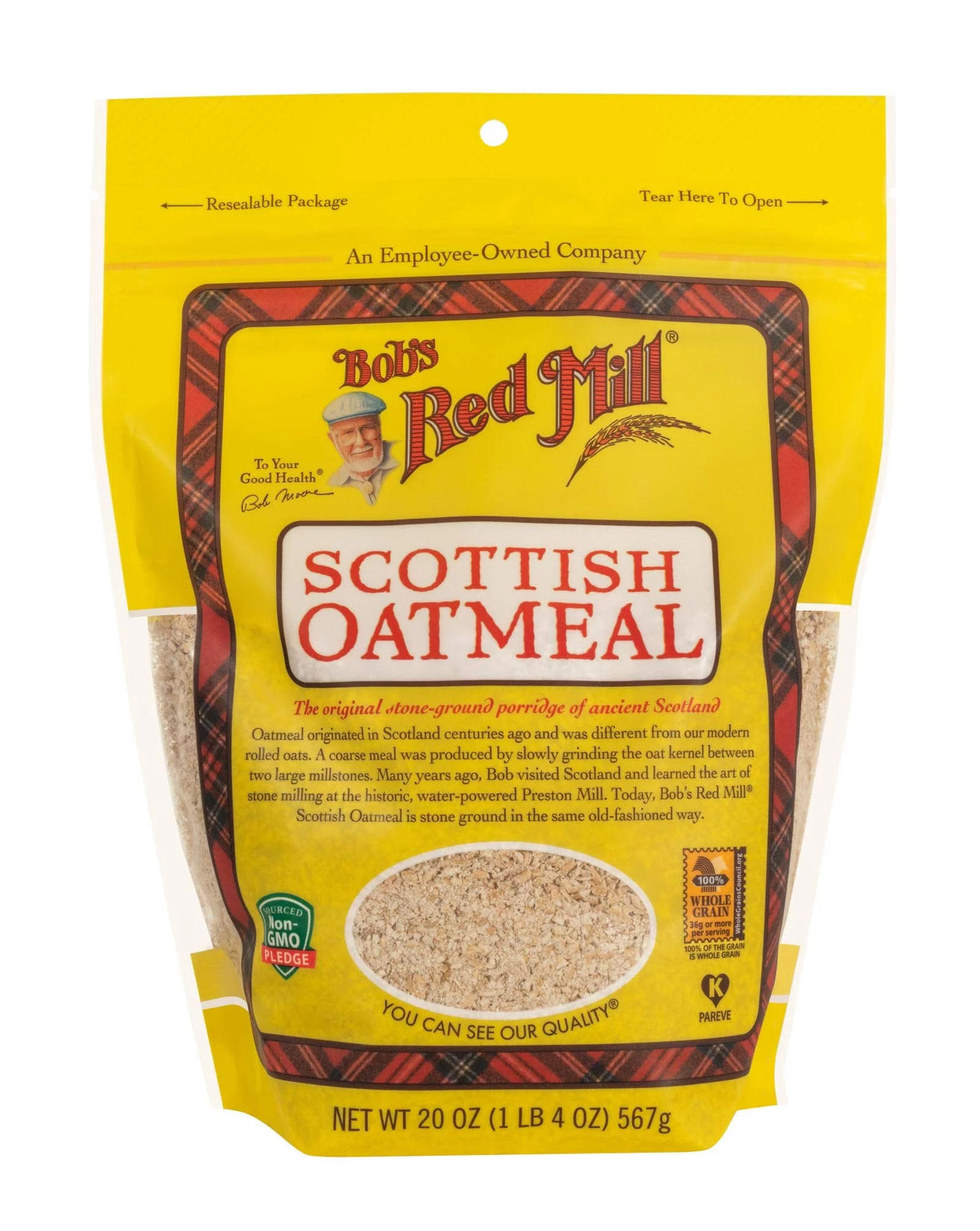 Scottish Oatmeal 20-Ounce Pack Of 4 W632