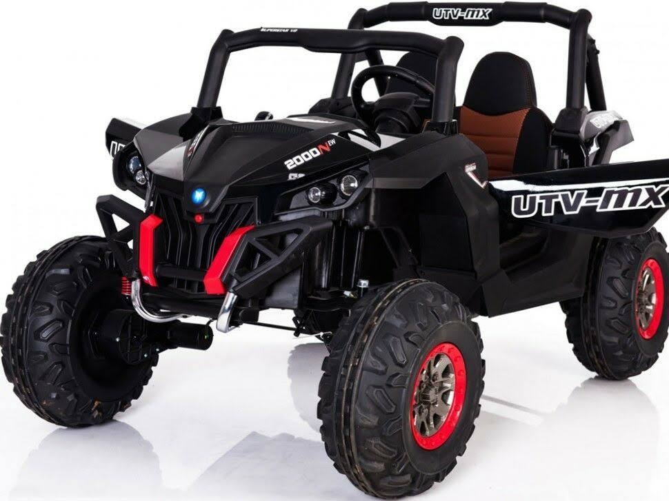 12V Black Kids Electric Ride on Car V4212