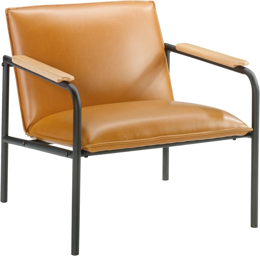 Camel Finish Lounge Chair A483532