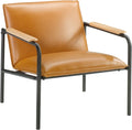 Camel Finish Lounge Chair A483532