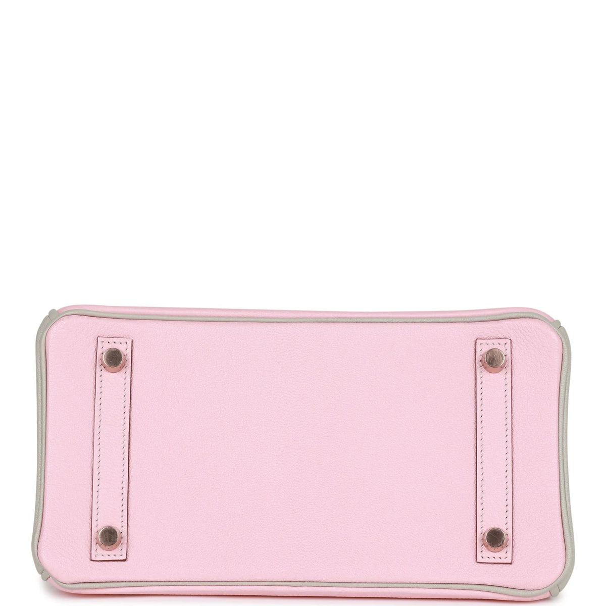 Rose Sakura and Gris Perle Chevre Mysore Handbag U7738