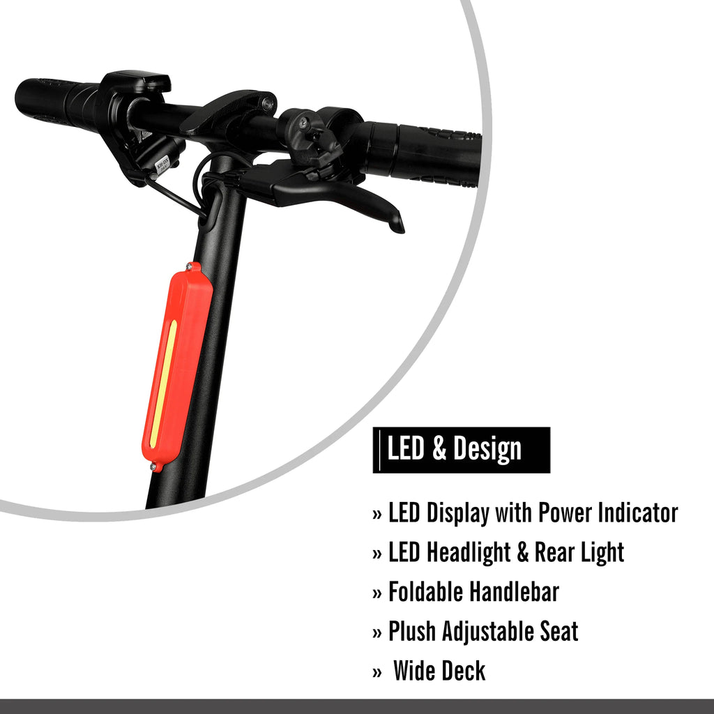 36V 250W Seated Electric Scooter with Basket P5801