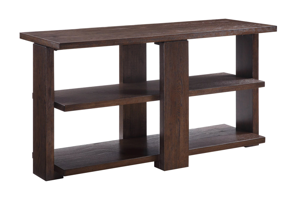 Wooden 2-Shelf Console Table L110