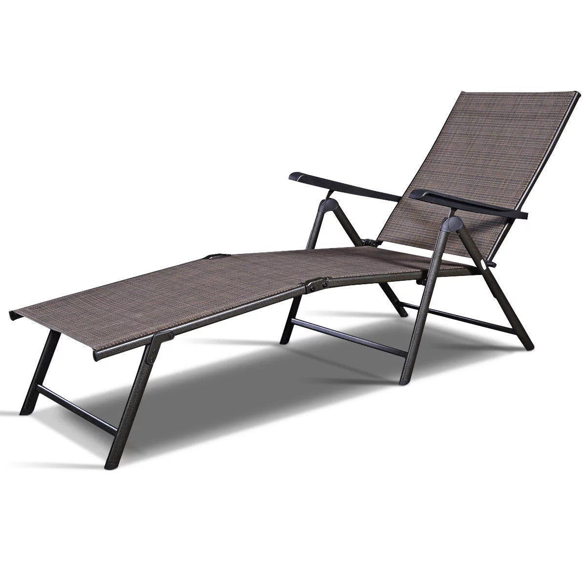 Adjustable Pool Chaise Lounge Chair Z55430