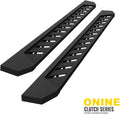 Running Boards Side Step Nerf Bar 7 Inch Wide Texture Black L1558