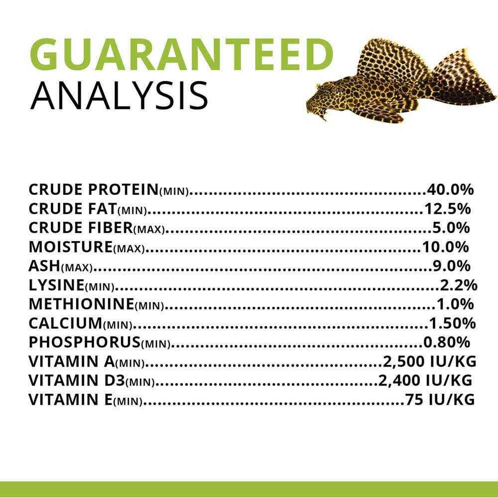 Bug Bites Pleco Formula Sticks for Medium-Large Fish M89989