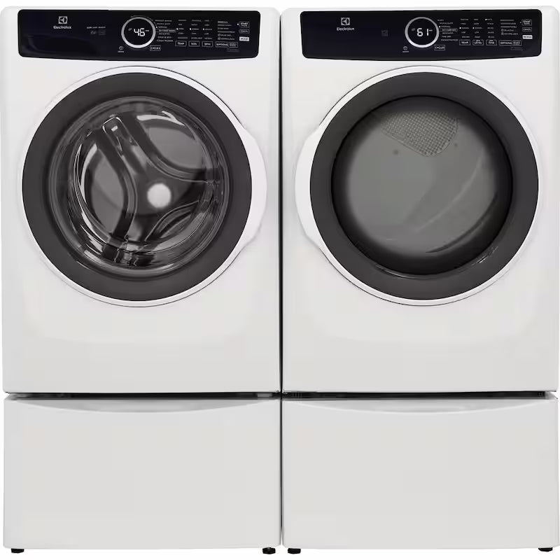 8 cu. ft. Vented Front Load Electric Dryer with Steam in White W706882