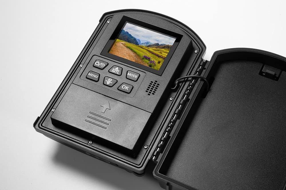 Time Lapse Camera Built-in Microphone & Speaker FullHD Battery Operated Black O5894