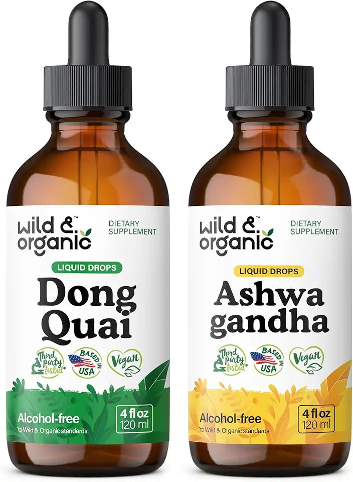 Dong Quai and Ashwagandha Tincture 4 fl oz W383