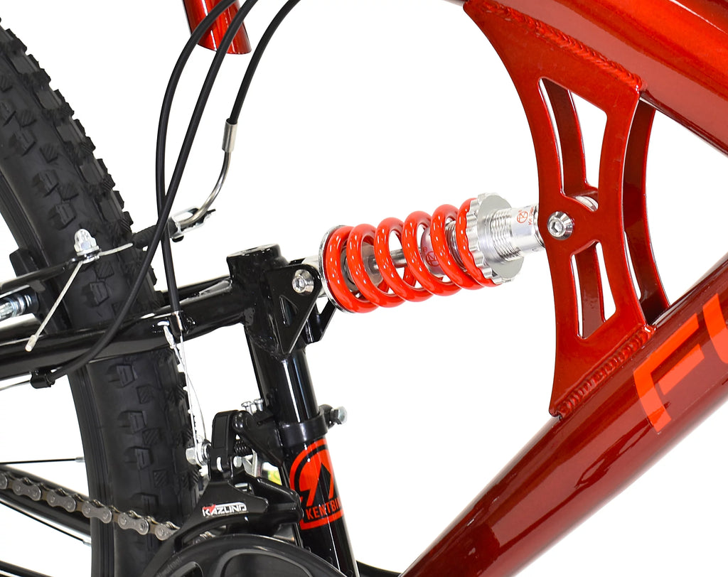 Red Dual Suspension Mountain Bike K813440