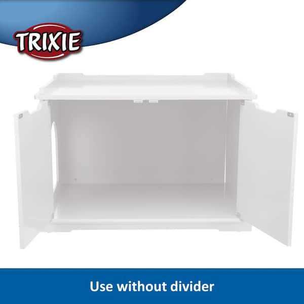 Wooden Pet House and Litter Box A91318