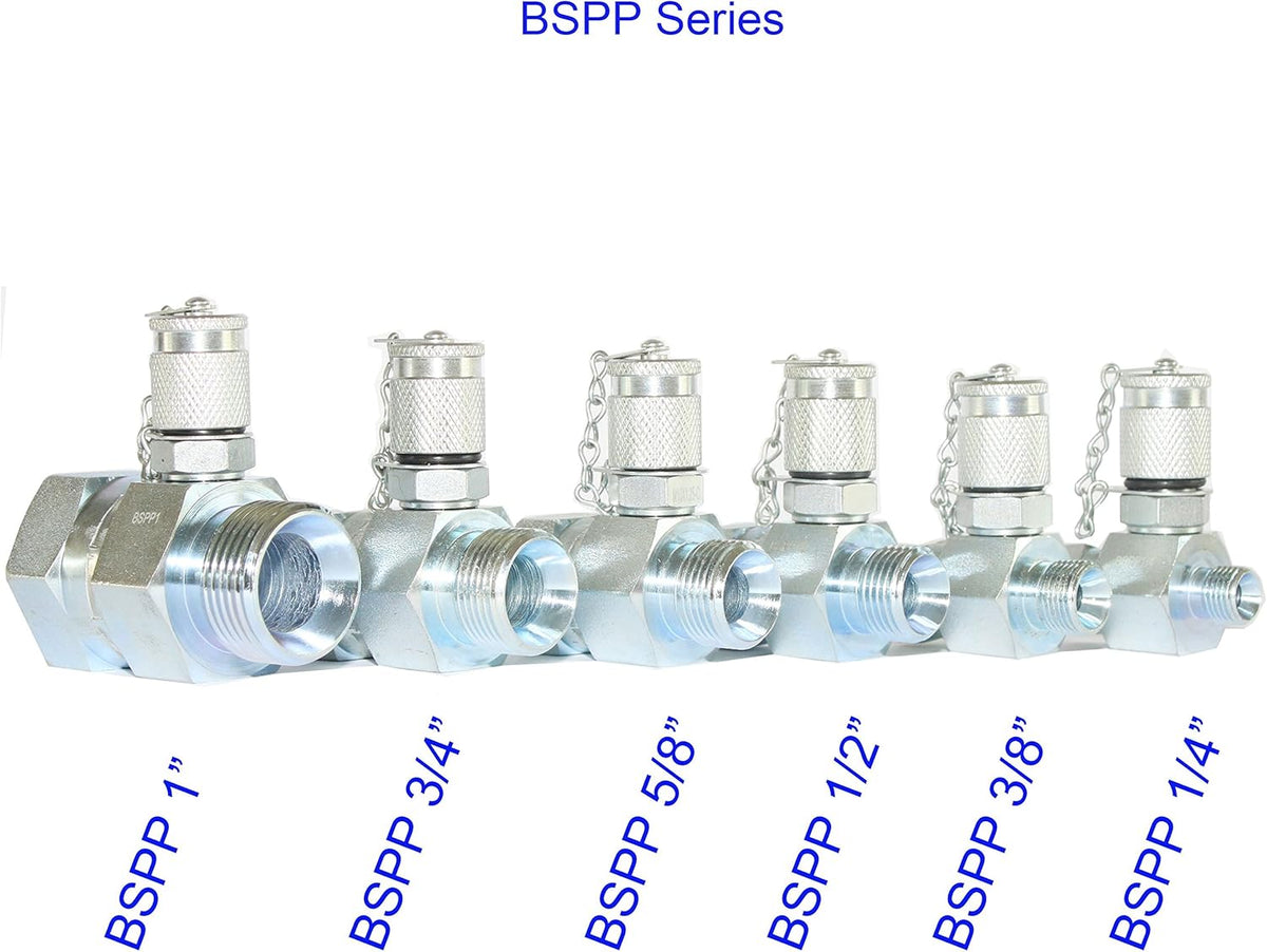 6 Pack Hydraulic Swivel Run Tees D902834