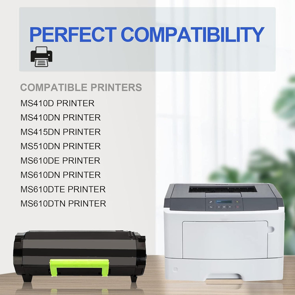 Compatible Remanufactured Toner Cartridge Replacement (3 Black) M918505