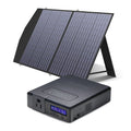 200W 154Wh Portable Power Station with 100W Foldable Solar Panel E33143