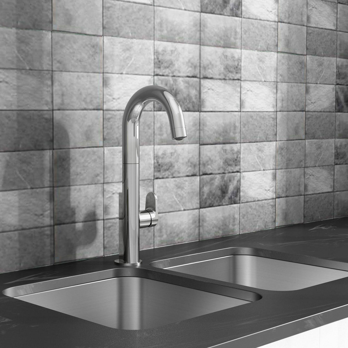 Chrome Pull-Down Bar Faucet R151100