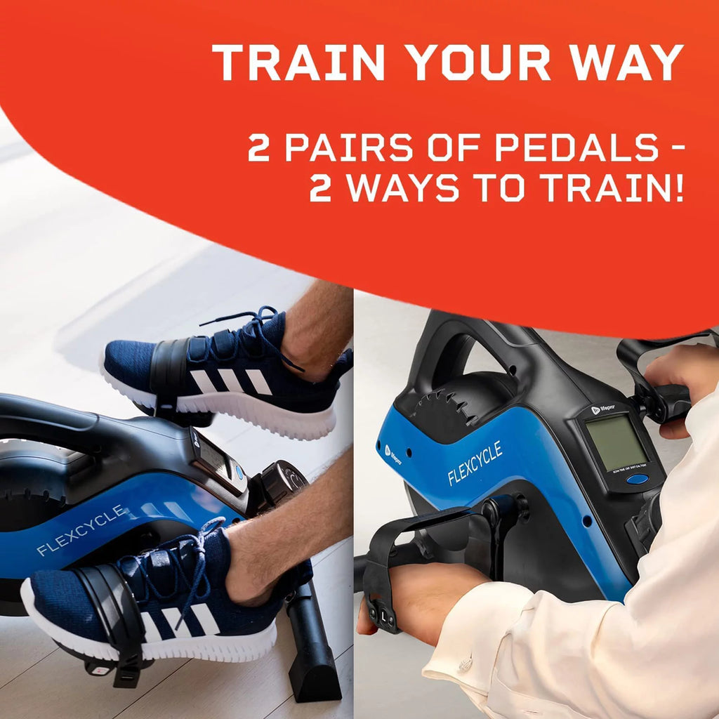 Blue Stationary Bike Pedal Exerciser W635182