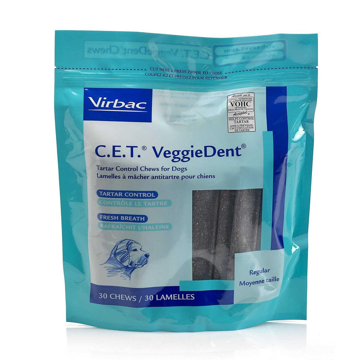 VeggieDent Dental Chews Dogs P8608