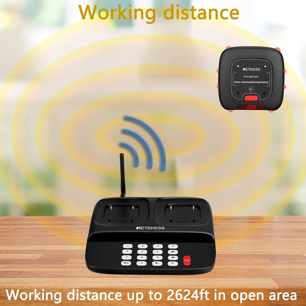 Restaurant Pager System with 20 Pagers G805861