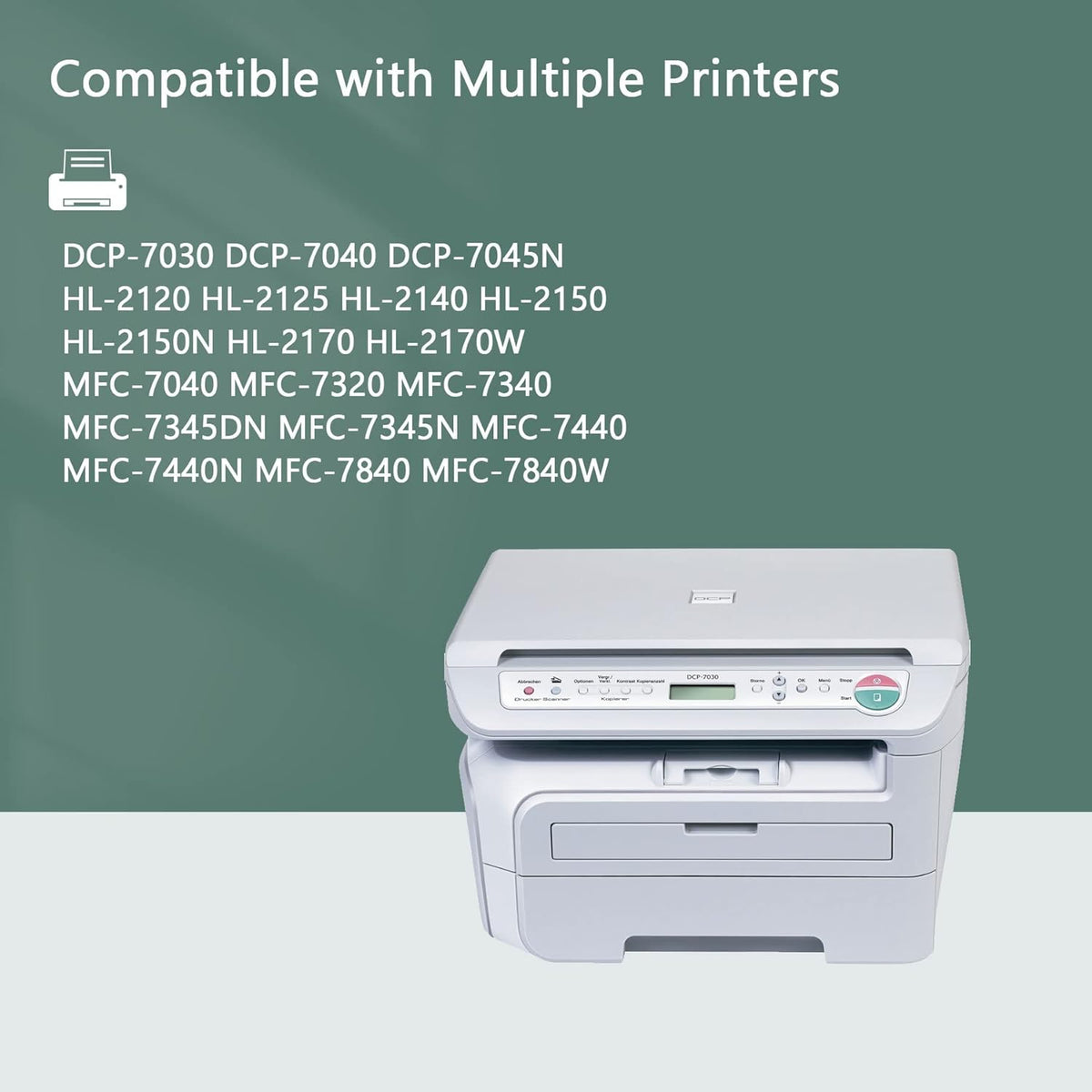 Compatible TN330 Toner Cartridge Black 3-Pack Y52341
