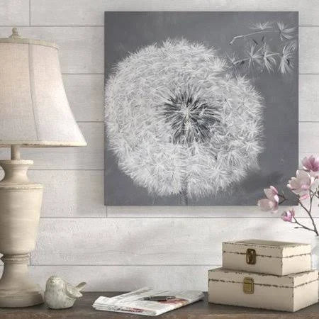 Gray Canvas Oil Painting Print Z398