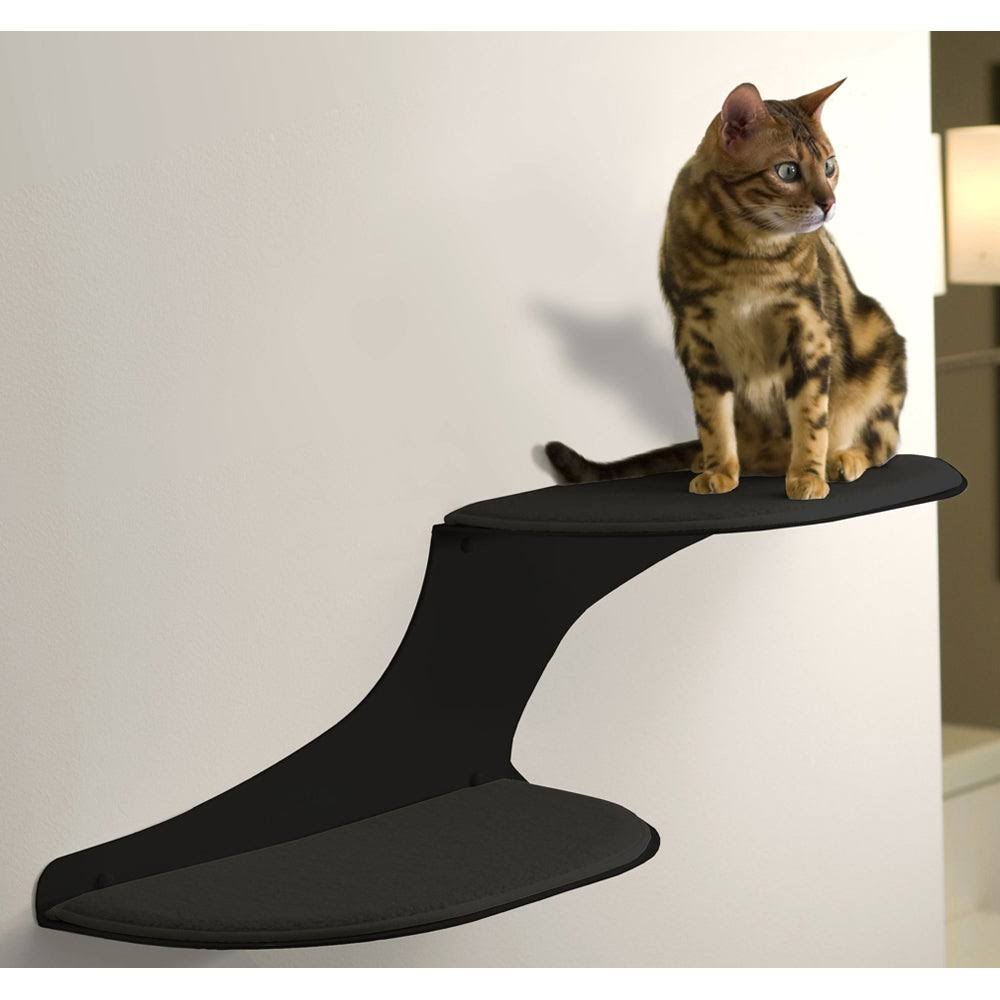 Red Left Facing Cat Shelf Z1963
