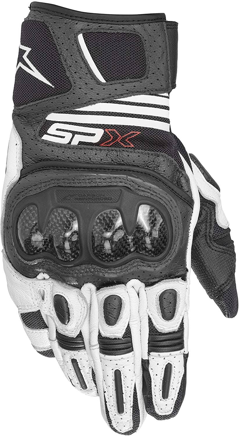 Black White Gloves E394