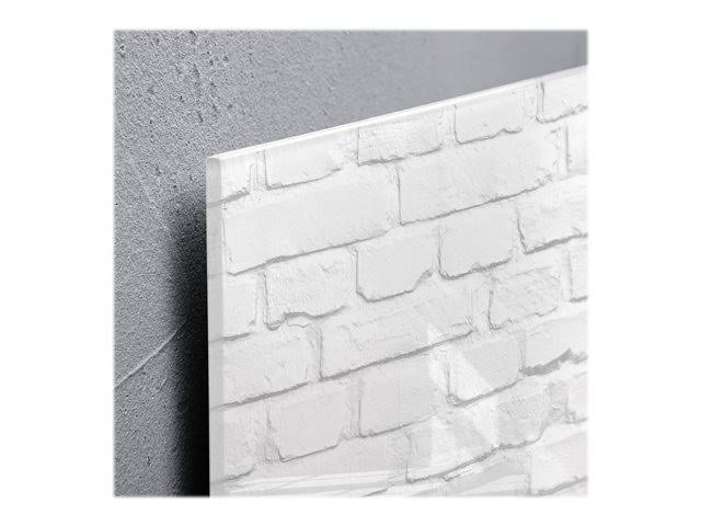 White Magnetic Glass Board S92295
