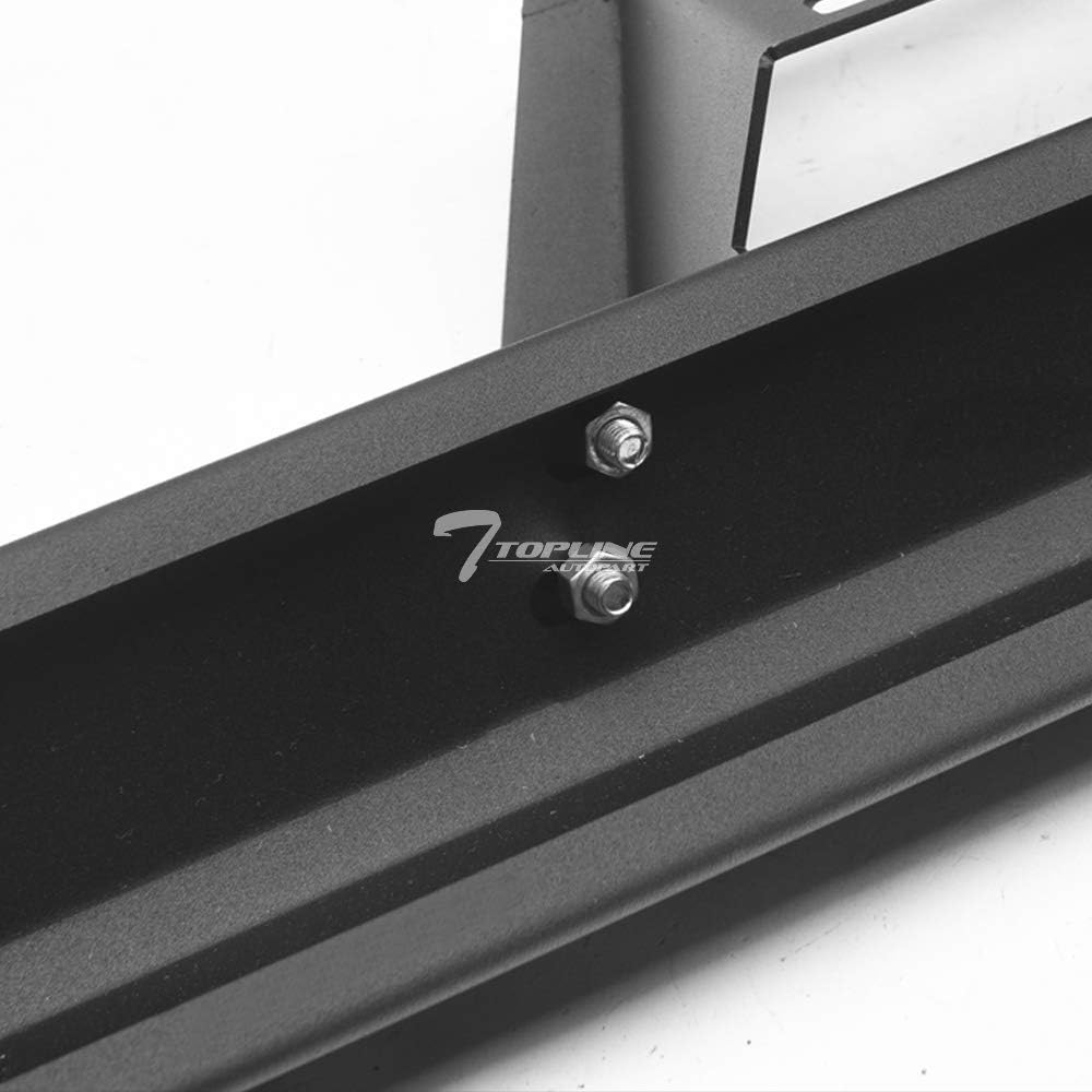Matte Black Drop Step Side Nerf Bars Running Boards U660588