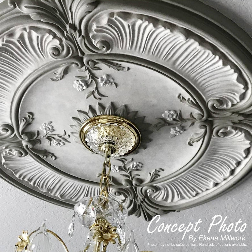 Vienna Ceiling Medallion Hand-Painted Rich Gold T3822