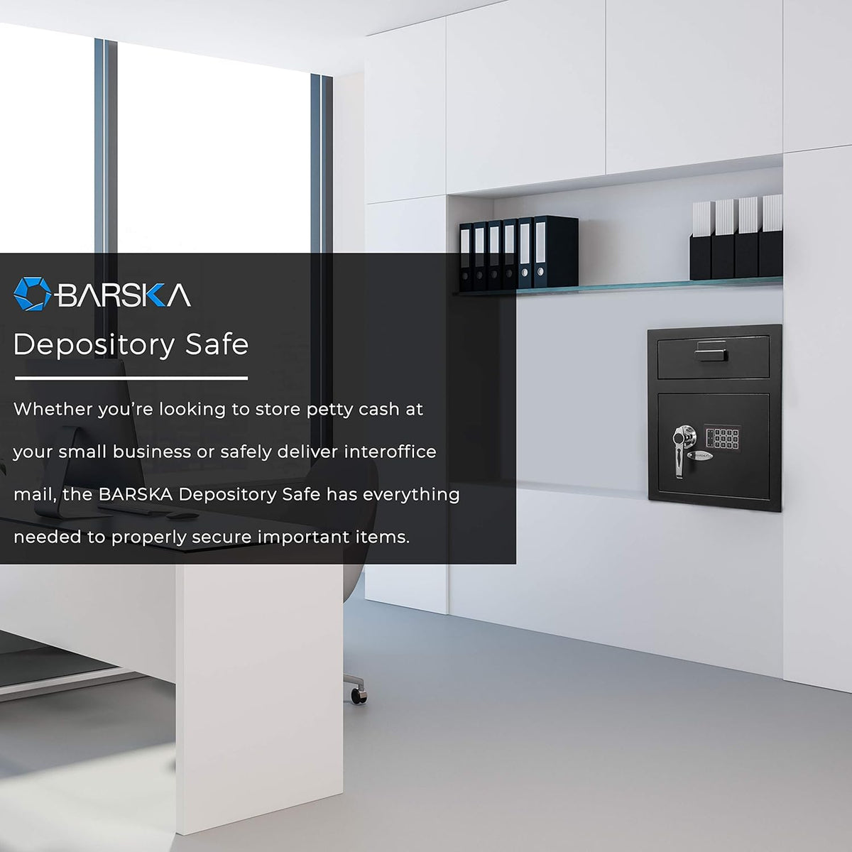 Digital Keypad Drop Safe with Front Load Drop Box R861