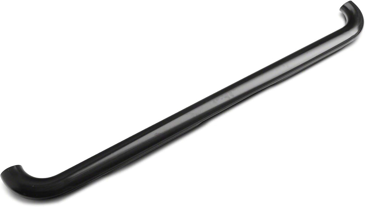 Black 4-Inch Oval Bent End Side Step Bars E596