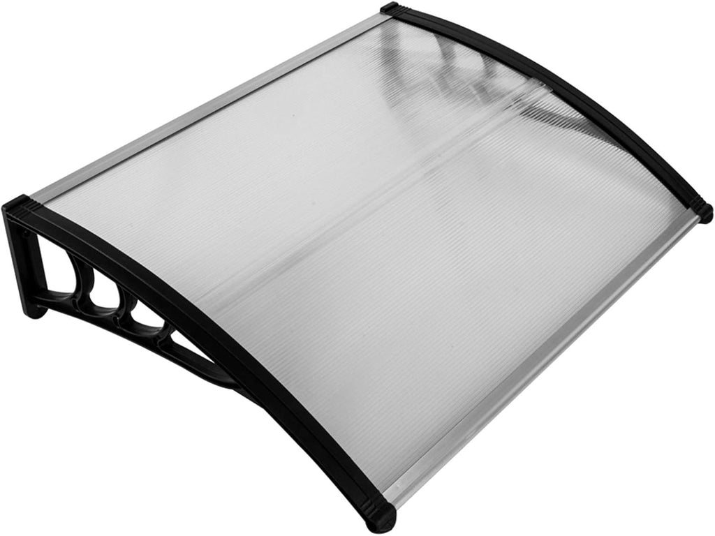 Polycarbonate Patio Door Awning Canopy 40 x 120 White J736935