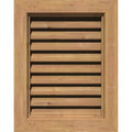 Unfinished Functional Vertical Gable Vent G898