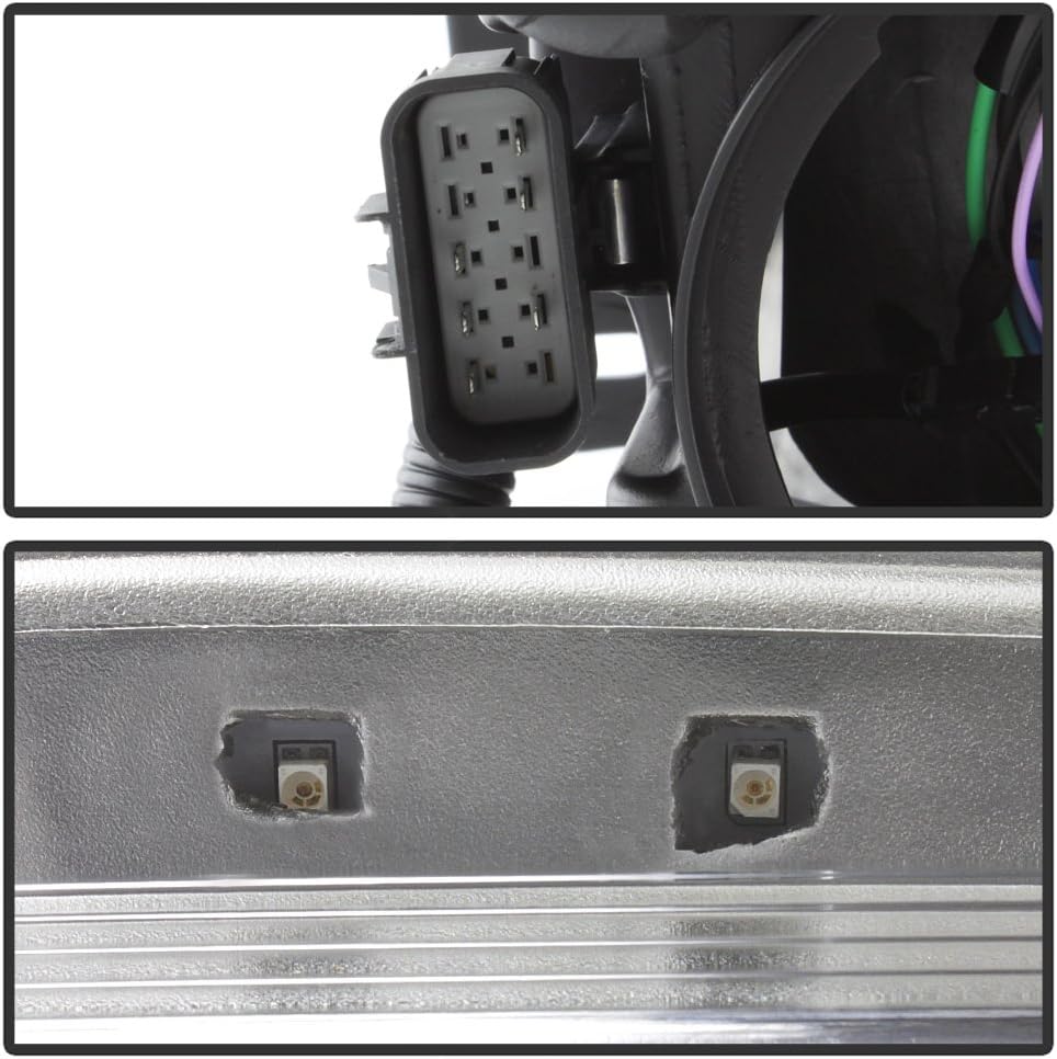 Projector Headlights Pair Driver & Passenger Side M269