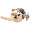 Cylindrical Lock Bright Bronze Clear Coated S20376