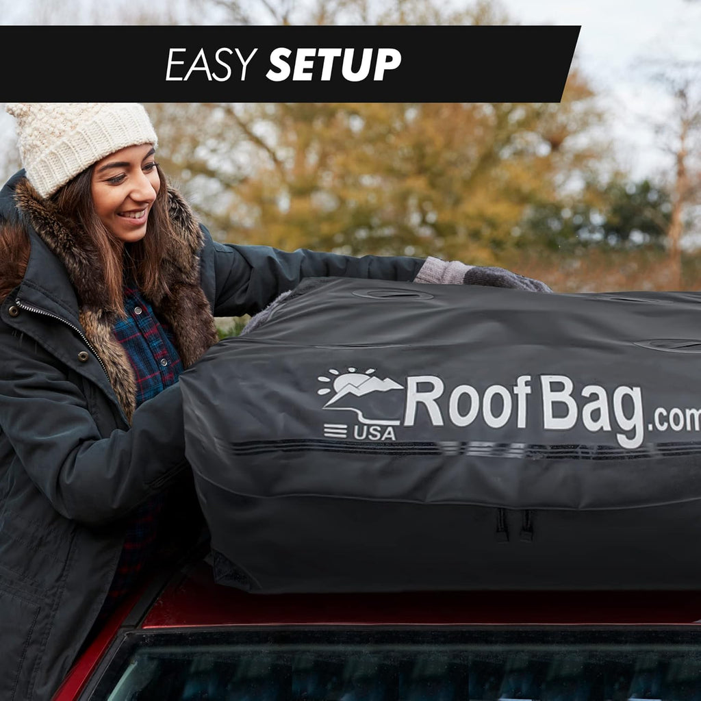 Waterproof Rooftop Cargo Carrier 11 cu. ft. H456489